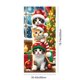thumbnail image 3 of Christmas Door Frame Party Holiday Decoration Door Stickers Scene Hanging Cloth, 3 of 6