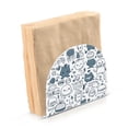 thumbnail image 2 of Cute Doodles Of Various Animals Thick U Shape Acrylic Napkin Holder Non Slip Space Saving for Kitchen, 2 of 9