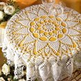 thumbnail image 4 of enqiretly Knitting Thread Cotton Crochet Yarn Embroidery Clothes Sweater Tapestry Weave Line DIY Accessory, White, 4 of 9