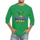 thumbnail image 1 of Camisas de Manga Larga para Hombres Imprimir Casual Cuello Redondo Blusa de Manga Corta, Camisas de Lino para Hombres, 1 of 7