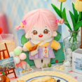 thumbnail image 4 of Figura de peluche Kpop para Idol Star hecha a mano para muñeca de 20 cm para accesorios de muñeca, 4 of 5