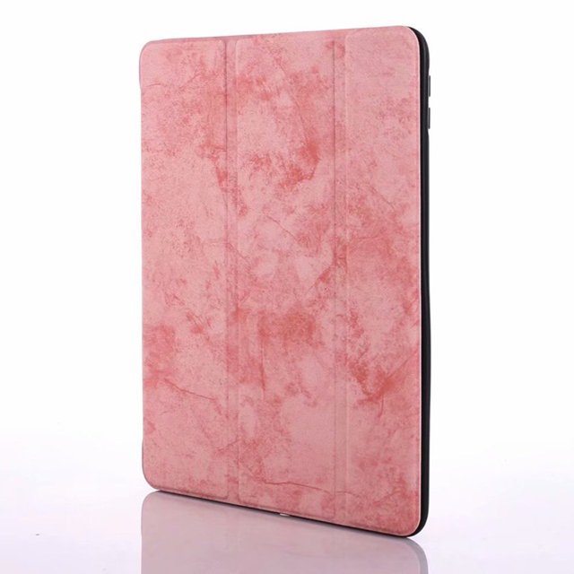 Slim Smart Protective Case For iPad Pro 12.9 2017/2015 Funda with Pencil Holder Cover for iPad Pro 12.9 tablet case pink
