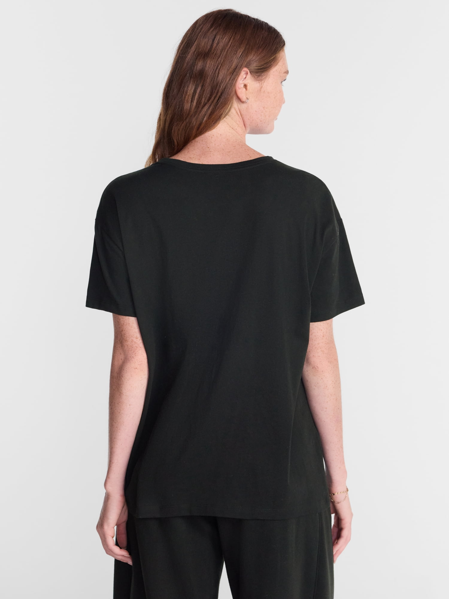 No Boundaries Sleep Oversized Cotton Graphic Tee, Women’s and Women's Plus XXS-3X