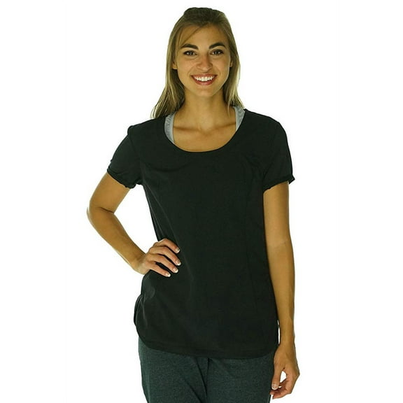 Calvin Klein Womens Performance Racerback T-Shirt;Small