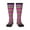 2 Black-1, variant on Colorful Mexican Stripes Print Compression Socks for Both Men And Women for Running, Travel, Flight, Nurse