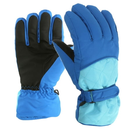 

Hunpta Winter Gloves For Kids Winter Outdoor Kids Boys Girls Snow Skating Snowboarding Windproof Warm Ski Gloves Size M/L