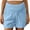Blue-maternity pants, variant on Maternity Shorts Women Drawstring Elastic Waist Pregnancy Pants Summer Beach Vacation Shorts Trendy 2025 Summer Clothes
