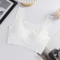 thumbnail image 1 of Ropa interior japonesa Peace of Mind, chaleco deportivo de yoga de verano para mujer, sujetador de seda helada para dormir sin marcas y sin aros de acero de una pieza, 1 of 1
