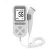 Fatus Doppler Monitor Handheld Beaby Heart Rate Detector Home Use Heartbeat Monitor 2 AA Batteries