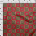 thumbnail image 2 of oneOone Polyester Lycra Fabric Floral Block Printed Craft Fabric BTY 56 Inch Wide, 2 of 4
