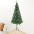 thumbnail image 6 of vidaXL Christmas Tree Decoration Corner Artificial Xmas Tree with Stand PVC, 6 of 52