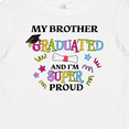 thumbnail image 4 of Inktastic My Brother Graduated and I'm Super Proud Boys or Girls Baby T-Shirt, 4 of 5