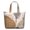 Symmetrical, variant on Symmetrical Plaid Travel Duffel for Women, Boho Rustic Tote Bag with Abstract Tribal Patterns and Earthy Aesthetic, Multipurpose Weekender for Short Getaways
