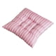 thumbnail image 1 of Cojín de almohada rayada, cojín de asiento de oficina, cojín grueso para silla (40*40cm), 1 of 6