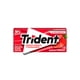 thumbnail image 1 of Goma de mascar Trident sin azúcar sabor fresa 18 pzas, 1 of 5
