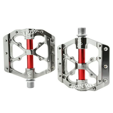 Ultralight Bicycle Pedals CNC Aluminum MTB Road Cycling 3 Sealed Bearing Bike (Best Road Pedals For The Money)