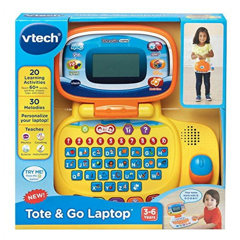 Vtech Laptop Tote & Go Educational Personalize