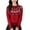 Red, variant on YunPes Teen Girls Christmas Sweaters Long Sleeve Casual Soft Knitwear Crew Neck Winter Clothes for Kids Cute Pullover Sweaters