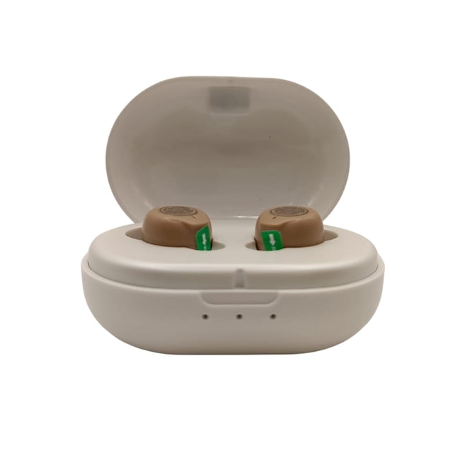 Audifono Auditivo Cheap Medic GM902 color Beige Para Sordera Recargable 2 Piezas