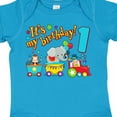 thumbnail image 4 of Inktastic It's My Birthday Circus Train 1st Birthday Boys or Girls Baby Bodysuit, 4 of 5