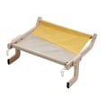 thumbnail image 2 of Percha para ventana de gato, ventana para balcón, hamaca para gato, colgante estable y duradero, estante de asiento resistente , accesorios gris amarillo Gloria Percha para ventana de gato, 2 of 7