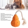 thumbnail image 4 of Dog Chewing Toy, Interesting Rubber Pet Chewing Toy Safe Pumpkin Shape Interactive  for Cats for Living Room for Balcony, 4 of 8