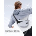 thumbnail image 3 of Bolso bandolera Inateck X-Lite 4L resistente al agua para viajes gris azul, 3 of 9