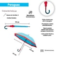 thumbnail image 2 of Paraguas Semiautomático IMAR Diseño Liso Color Azul Claro, 2 of 4