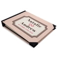 thumbnail image 2 of Darling Souvenir Pink Seamless Heart & Frame Printed Hardbound Cover Guestbook For Wedding Guest Sign In Book Registry-9 x 12 Inches, 2 of 5