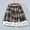 Christmas Party Plaid Mini Skirt Women-Navy, variant on Plaid Skirt for Women Plus Size Women's Plaid Skirt,Women's Tartan A-Line Skirt, Winter Flannel Skirt,Plaid Lace Skirt Women,Christmas Skirt Brown Free Size