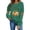 FWG1-Army Green, variant on VKOYWKM Women's Happy Thanksgiving Sweatshirt Funny Letter Pumpkin Print Long Sleeve Crewneck Fall Pullover Tops