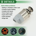 thumbnail image 6 of Car Idle Air Control Valve for Fiat Tempra 1992-1996 Replace No.60808200 IACV Idle Motor Idle Air Control Valve for Stable Engine Operation, 6 of 7