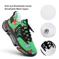 thumbnail image 4 of Presents Neatly Arranged on Green Walking Shoes for Men Woman Lightweight Tennis Fashion Elastic Sports Shoes Cushion Basketball Shoes, 4 of 8