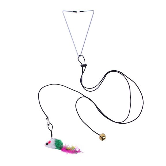 Greeniant Juguete colgante de Metal ABS para mascotas, repuesto colorido con forma de Animal, sin perforaciones, interactivo, relajante, para el Type3 NO3