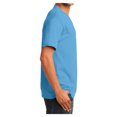 thumbnail image 3 of Yellow Rooster Men's Core Cotton V-Neck T-Shirts Aquatic Blue S, 3 of 6