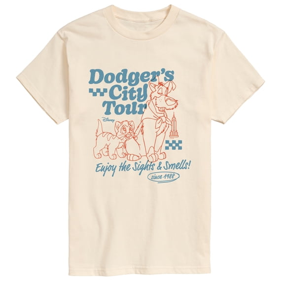 Oliver & Company - Dodger's City Tour Short Sleeve Graphic T-Shirt