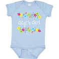 thumbnail image 3 of Inktastic Gigis Girl- bright flowers Girls Baby Bodysuit, 3 of 5
