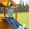thumbnail image 6 of Sportspower Encinitas Wooden Playhouse with 4' Slide, Yellow Canopy & Table, 6 of 9