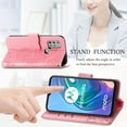 thumbnail image 6 of case for Moto G Stylus 5G (Not 4G) Cute Wallet Case Stylish Girls Women, 3D Butterfly PU Leather with Credit Card Slots Holder Flip Case Cover for Motorola Moto G Stylus 5G Rhinestone Rose Gold, 6 of 14