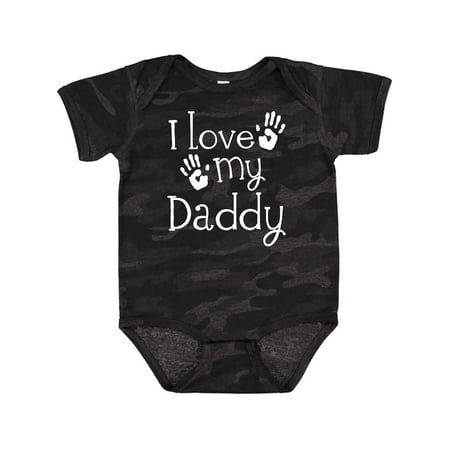 

Inktastic I Love My Daddy Fathers Day Gift Baby Boy or Baby Girl Bodysuit