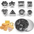 thumbnail image 1 of 24Pcs Mini Stainless Steel Christmas Cookie Cutters for Baking, 1 of 5