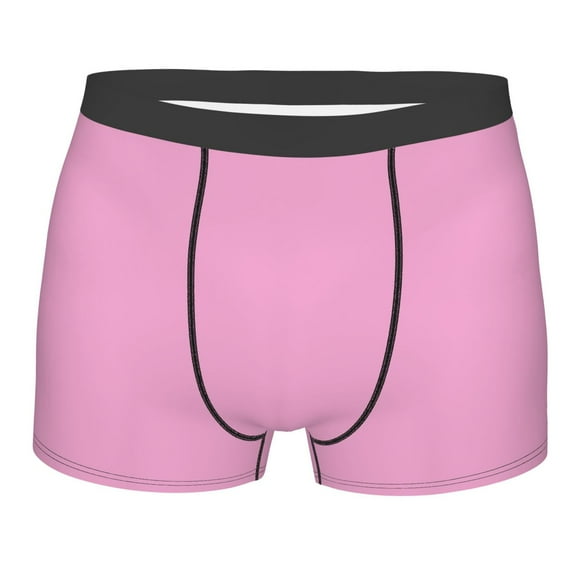 Naloa Pink Print Mens Underwear - Boxers for Men, Classic Briefs for Men