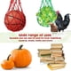 thumbnail image 3 of 12 Pcs Watermelon Net Melon Hammock Melon Cradle Plant and Garden Supports Pumpkin Support Hanging Bag Protects, 3 of 5