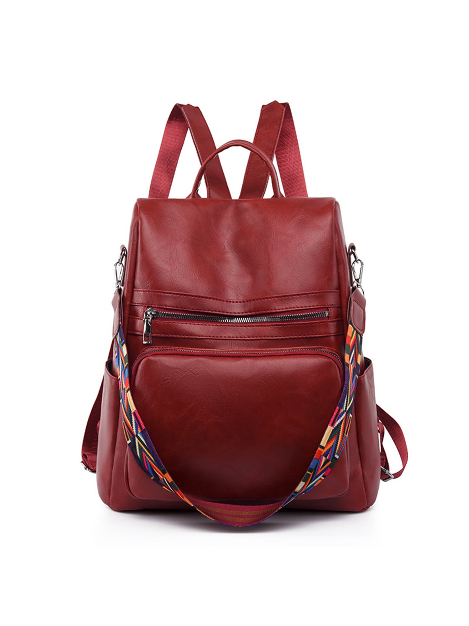 Mostdary Women Fashion Backpack AntiTheft Multipurpose Rucksack Multi