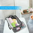 thumbnail image 1 of Bolsa de herramientas de costura para tejer, organizador de ganchillo, bolsa de almacenamiento para costura de agujas DIY, 1 of 6