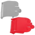 thumbnail image 2 of KAKOWELY 2Pcs Professional Clipper Guards Replacement Clipper Guards Cutting Guides Grooming Trimmer Guides,2.17"X1.97"X0.39", 2 of 5