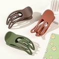 thumbnail image 4 of Unique Wide Large Hair Claw Clip Ponytail Claw Wide Hair Holder Barrettes Hair Adornment Hair Ornaments, 4 of 8