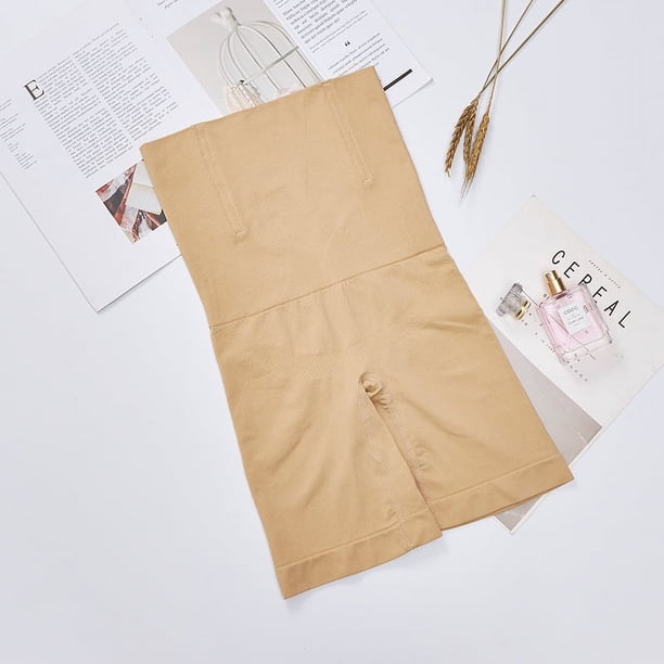 Pantalones boxer sin costuras para posparto que moldean el abdomen, cintura alta, cintura alta, pantalones de levantamiento de cadera, pantalones moldeadores de cuerpo, pantalones