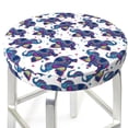 thumbnail image 3 of Gukieu Boho elephant Print Round Chair Cover, Dust-proof and Non-slip Bar Chair Protective Cover, Suitable for Bars, Restaurants, Offices-12 inch, 3 of 7