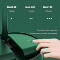 thumbnail image 5 of Telescopic Folding Fan - 2024 New Portable USB Rechargeable Collapsible Desk Fan 360 Degree Rotation Cooler for Home, 5 of 5